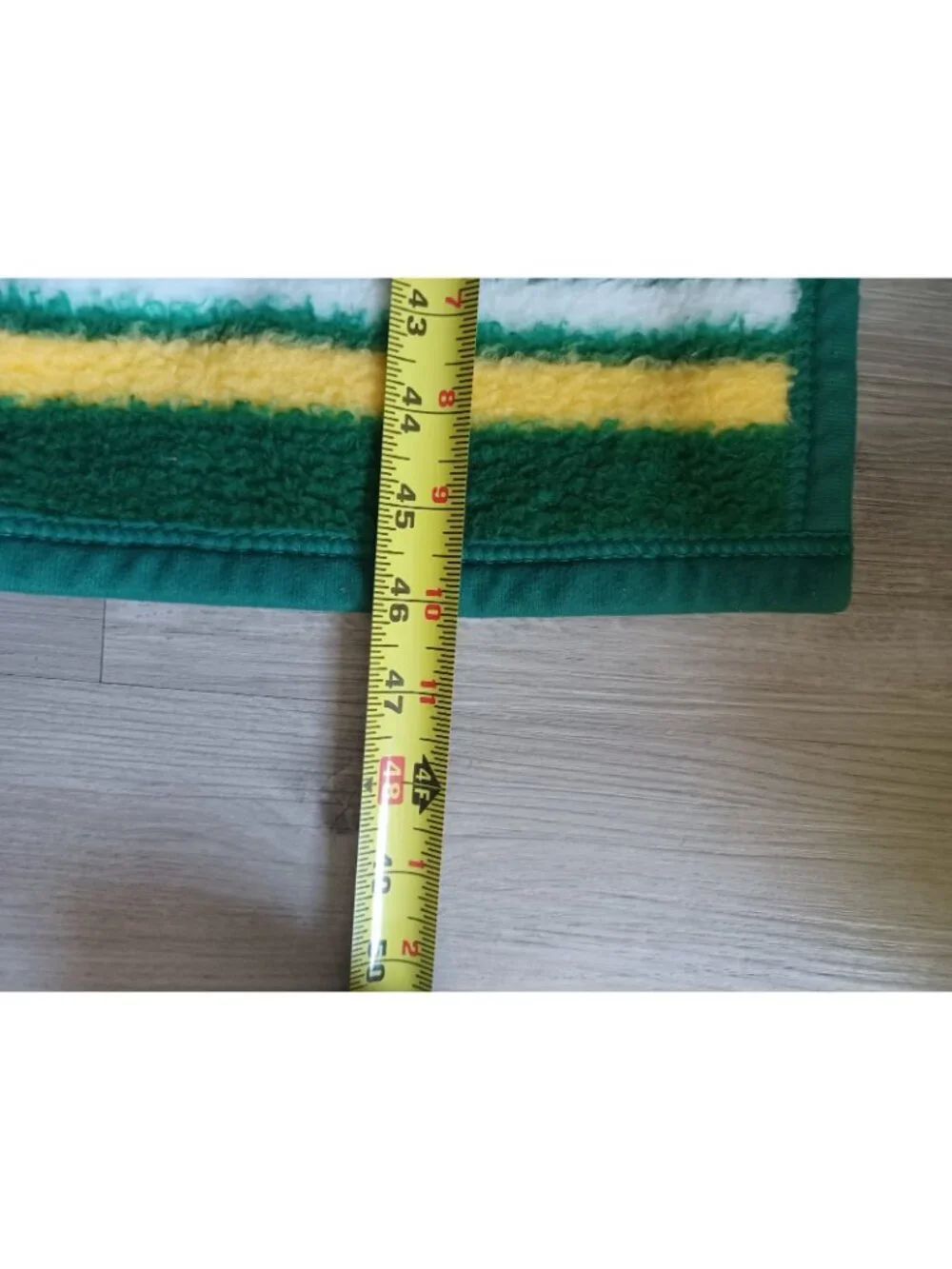 Vtg Green Bay Packers Fan Lap Throw Blanket 53